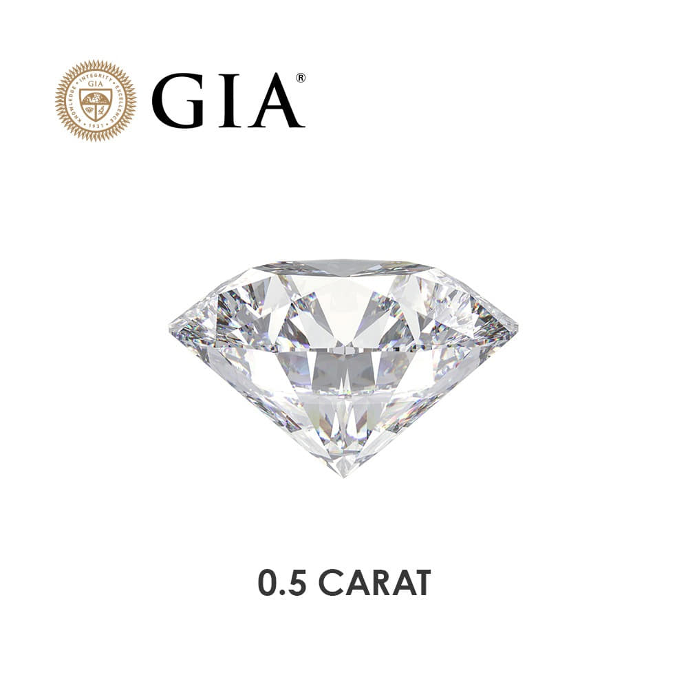 GIA 0.50 F SI1 3Excellent