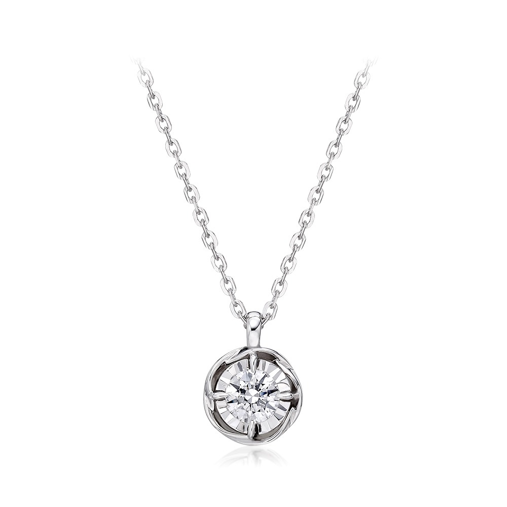 5부 다이아몬드 목걸이 DS0466N05 (메인나석 별도구매)