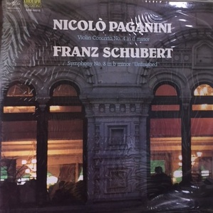 Paganini : Violin Concerto No.4 In D Minor / Schubert : Symphony No.8 In B Minor &quot;Unfinished&quot; (The Classic Collection On Melodiya Of The Ussr) 엘피뮤지엄