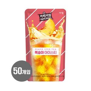 쟈뎅 까페리얼 복숭아 아이스티 230ml x 50개입 무료배송