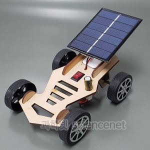 UB 태양광 자동차 A2 (충전식)  /각도조절가능 태양광전지판 충전콘덴서 나무 자동차 만들기