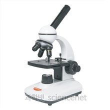 충전식 LED조명 단안 생물현미경 (보급형) TBN-E시리즈 (TBN-400E)  /초등학생 관찰 최적