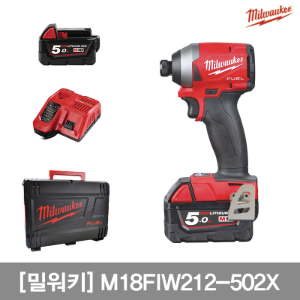 18V임팩트렌치Ⅱ(1/2&quot;). M18 FIW212-502X(5.0Ah). MILWAUKEE 밀워키. 000000006211