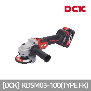 20V BL 충전 앵글 그라인더(5.0Ah*2). KDSM03-100(TYPE FK). DCK 디씨케이. 000000012278