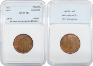 모잠비크 1953년 ESCUDO - NNC MS-65 RB