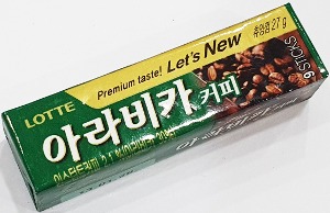 껌 - 롯데 아라비카 커피