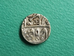 인도 AH1186(1772년) BUNDI STATE SHAH ALAM II 1 RUPEE 은화