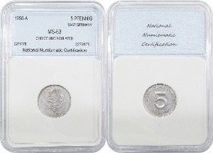 독일 1950년(A) 5 PFENNIG - NNC MS-63