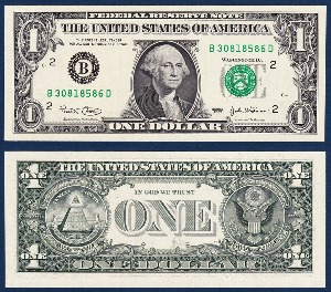 미국 2003년 1 달러 - 미사용