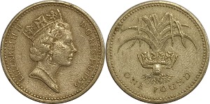 영국 1985년 1 파운드