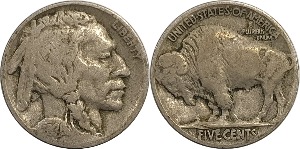미국 1926년 버팔로 니켈 5 센트