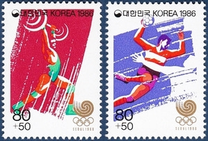 단편 - 1986년 &#039;88서울올림픽시리즈 6집 2종