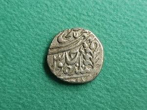 인도 1880년 KISHANGARH STATE - SARDUL SINGH QAISAR-1-HAND 1 RUPEE 은화