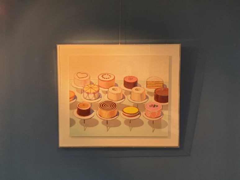 웨인 티보 ﻿Wayne Thiebaud - Cake.1963﻿