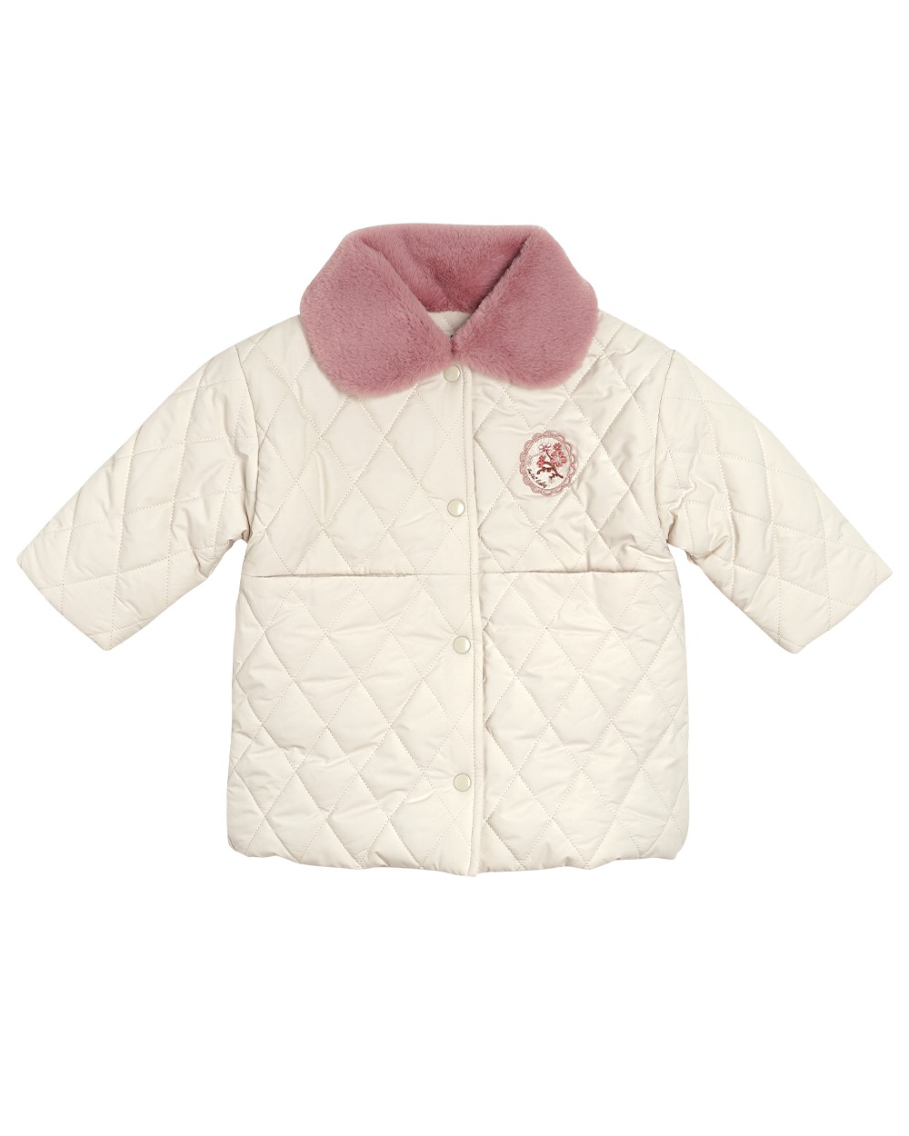 [a.toi baby] Elena Quilting Jumper Cream - 마르마르