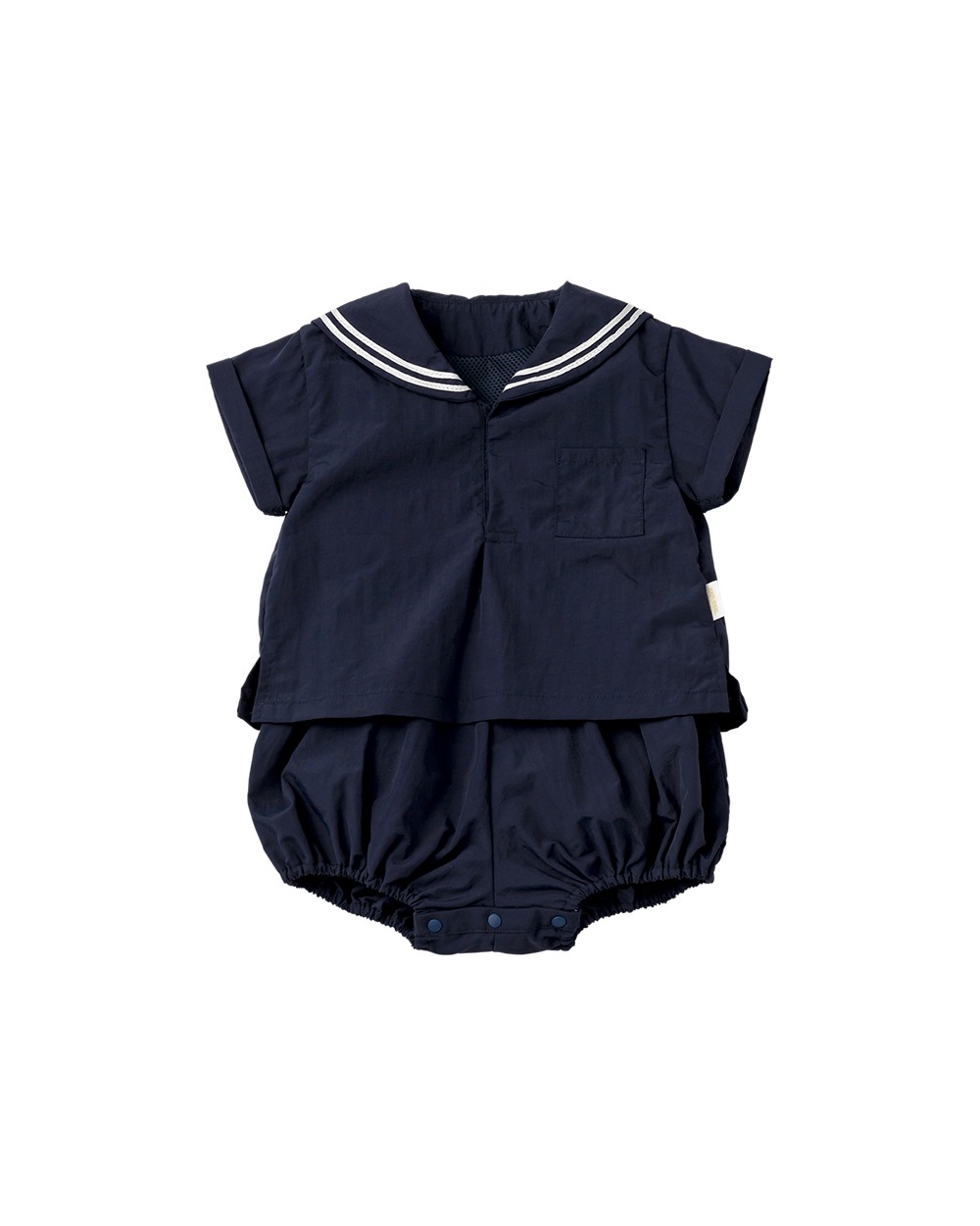paddle rompers 2 navy - 마르마르