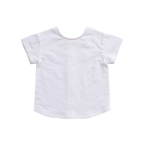 [Dimanche] neat shirt white - 마르마르