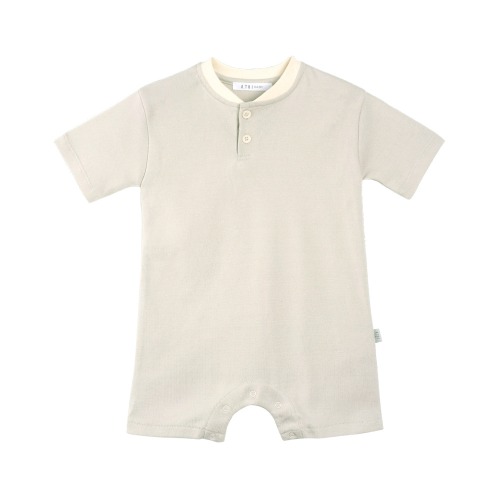 [a.toi baby] Evan Body Suit Light grey - 마르마르