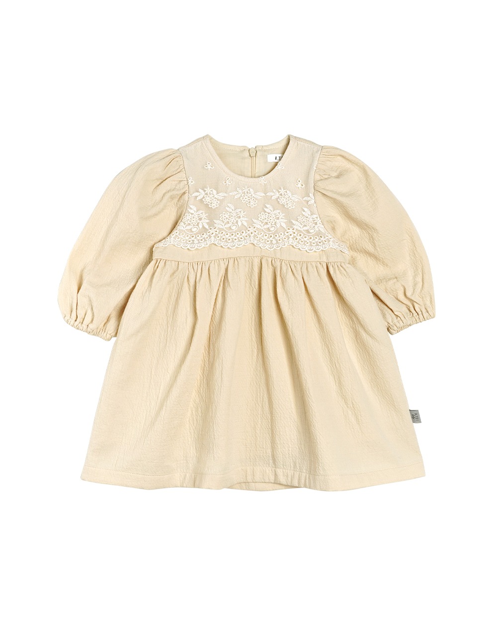 [a.toi baby] Shallot Dress Cream - 마르마르