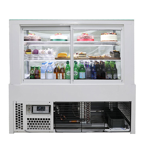 세경 제과쇼케이스 카페 케익 진열 냉장고 사각 뒷문형 화이트 3단 900x650x1200