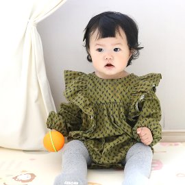 [pattern]B58.도리안 빅프릴 바디수트