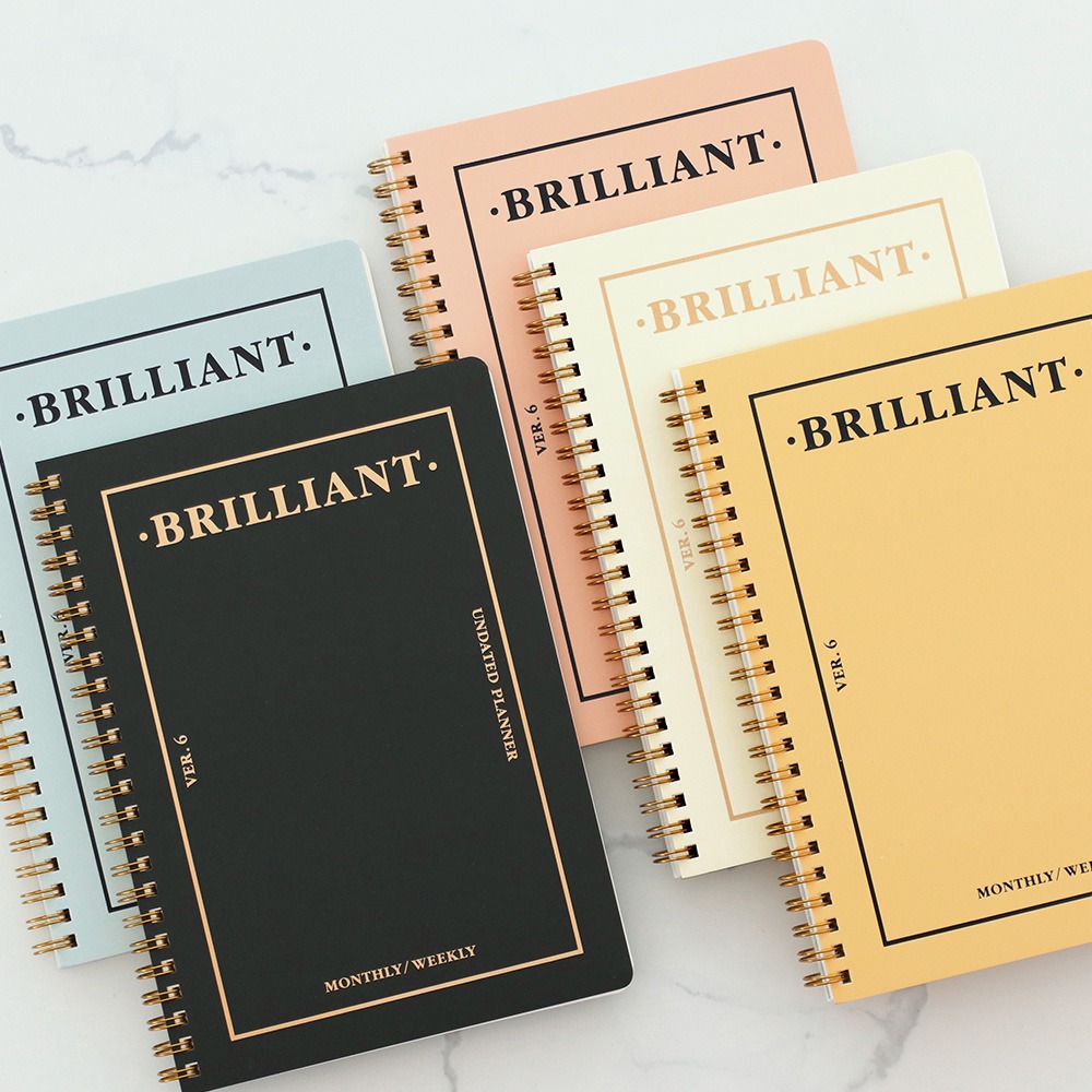 Brilliant weekly planner (만년형)