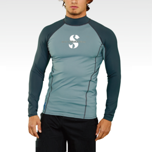 UPF 80 T-FLEX  LOMG SLEEVE RASH GUARD MEN   UPF 80 티-플렉스 롱 슬리브 래쉬가드 남성용