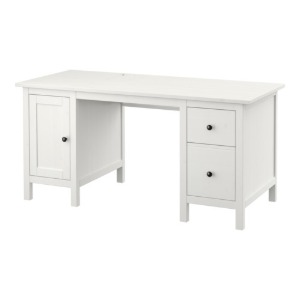 [오빠랑]이케아 HEMNES 헴네스 책상 블랙브라운 303.542.07