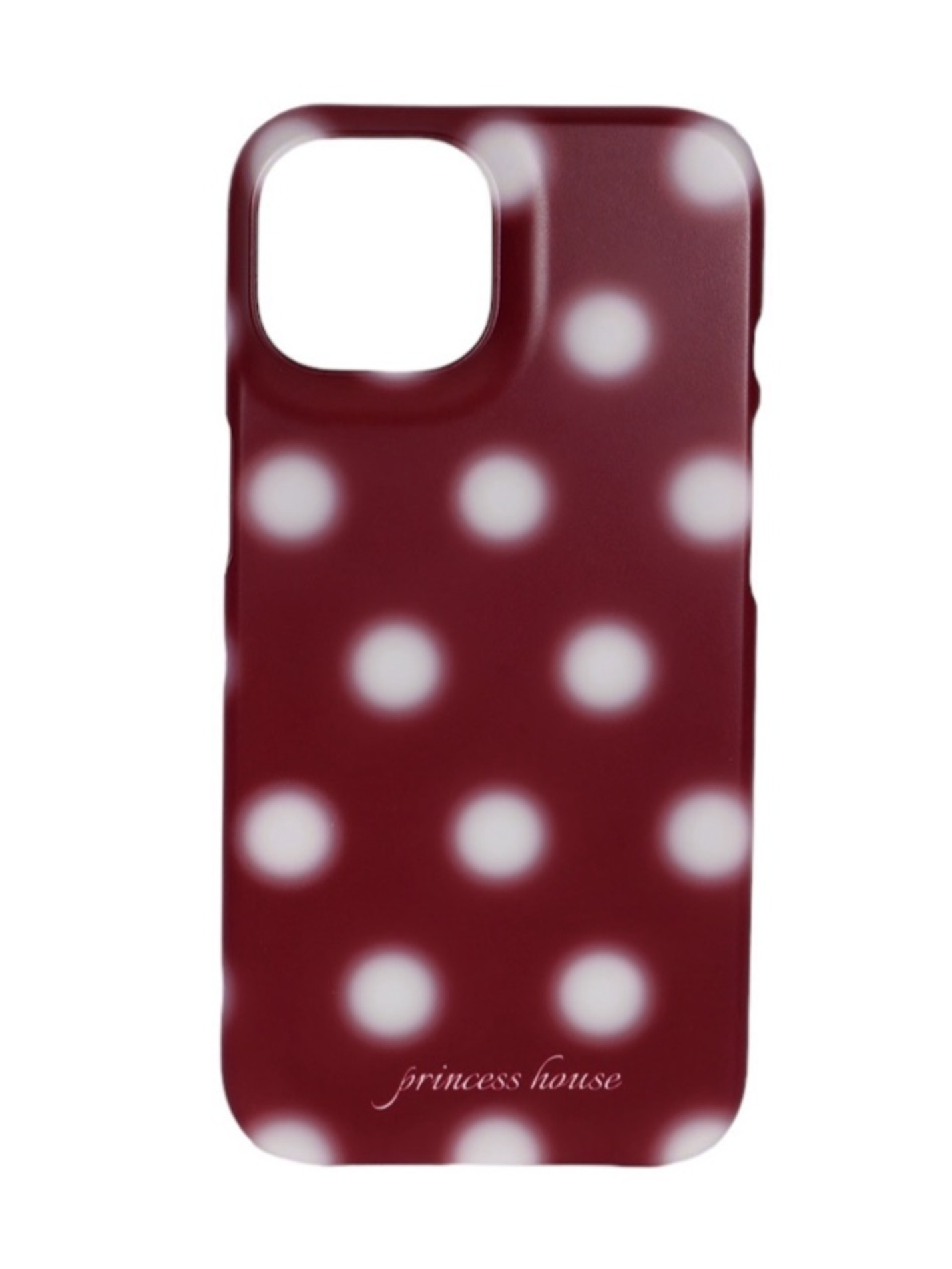red snow phone case - hard