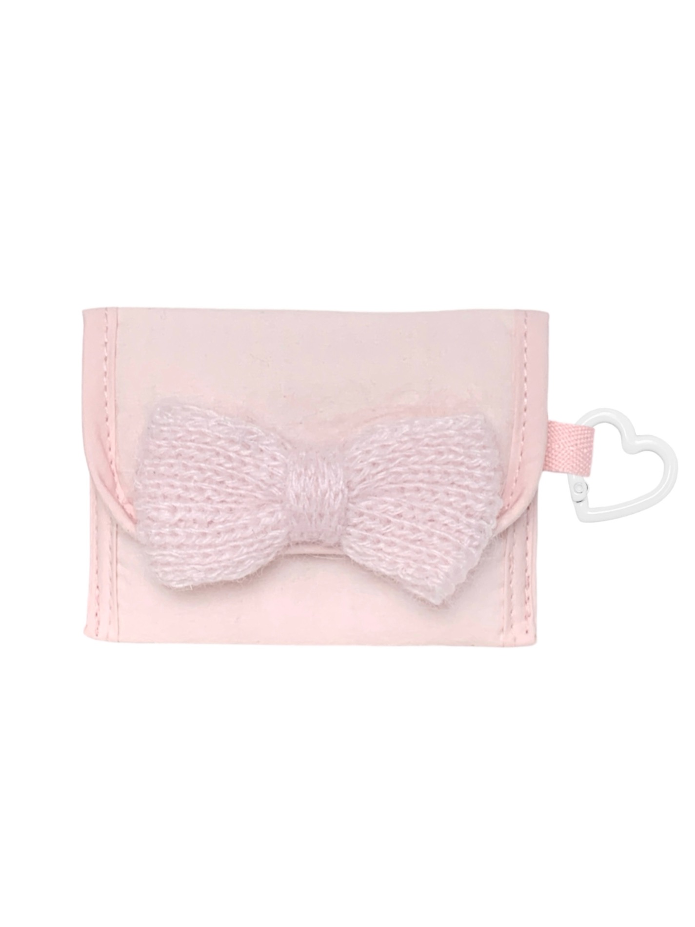 coquette ribbon card wallet