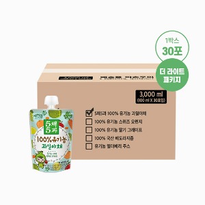 [자연원] 5채5과 100% 유기농 과일야채 100ml x 30포