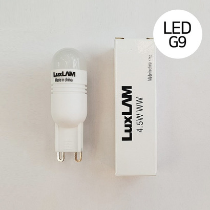 (LUXLAM) LED G9 220V 4.5W (할로겐 35W 대체용)