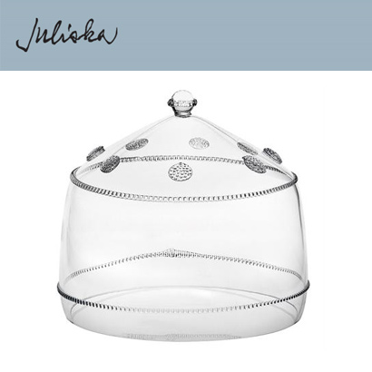 Juliska 이자벨라 Isabella Cake Dome 11 in. (1pc) 11 in (28*25cm) 관부가세 포함