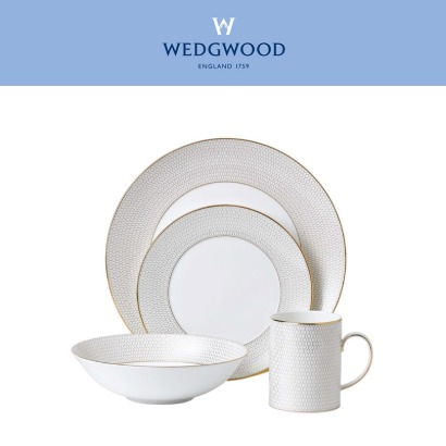 [해외] 웨지우드 지오 골드 Gio Gold 4-Piece Place Setting (1set / 4pc) 관부가세포함