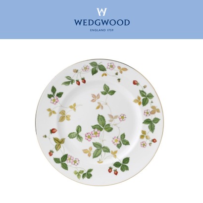 [해외] 웨지우드 웨지우드 Wild Strawberry Dinner Plate (2pc) 관세포함, 무료배송