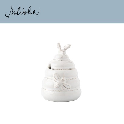 Juliska Clever Creatures Henrietta Honey/Jam Pot (1set / 2pc) 3.3 in (8*12cm) 관부가세 포함