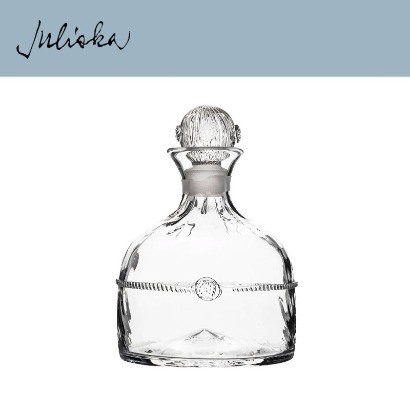 Juliska 그레이엄 Graham Whiskey Decanter (1set / 2pc) 1 Qt 관부가세 포함