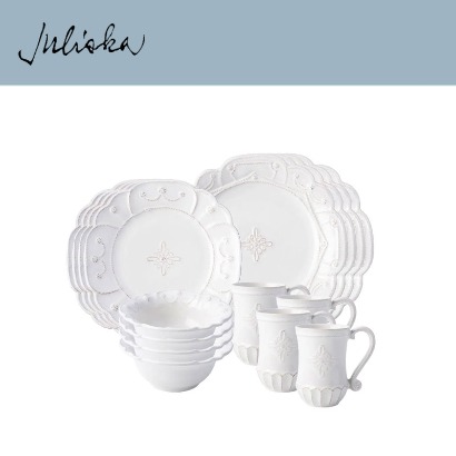 Juliska 자뎅드몬드 Jardins du Monde 16pc Setting (1set / 16pc) 관부가세 포함