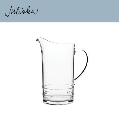 Juliska 이자벨라 Isabella Acrylic Pitcher (8pc) 2.25 quarts (2.1L) 관부가세 포함