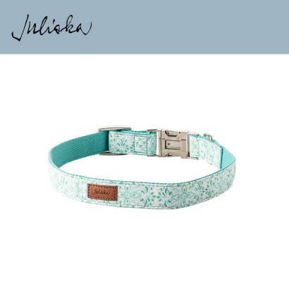 Juliska 이베리안 Iberian Sage Dog Collar - M (1pc) 1&quot;W x 0.1&quot;H x 19.5&quot;L (3 x 0.3 x 50cm) 관부가세 포함