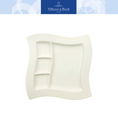 [해외][Villeroy&amp;Boch] 빌레로이앤보흐 뉴웨이브(New Wave) 그릴 플레이트 (27*27cm) (2pc) 무료배송/관세포함가