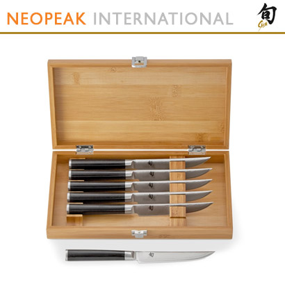 Shun 슌 Classic 6-Piece Steak Knife Set 관부가세 포함