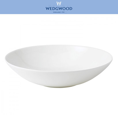 [해외] 웨지우드 제스퍼 콘란 화이트 Jasper Conran White Bone China Pasta Bowl (2pc) 관부가세포함