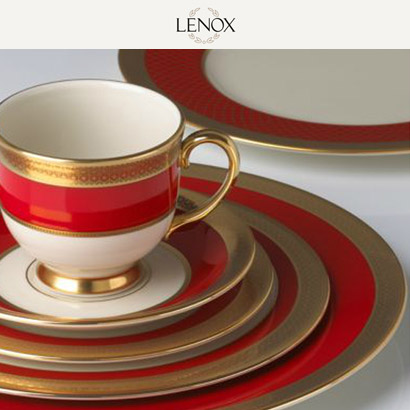 [해외][Lenox] 레녹스 Embassy 커피잔 세트 (4인용/8pc)