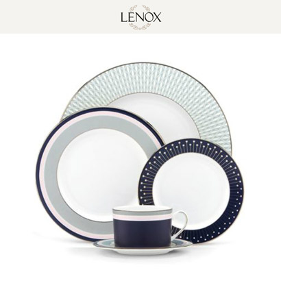 [해외][Lenox] 레녹스 Kate spade new york Mercer Drive 5 Piece Place Setting (4인용/20pc)