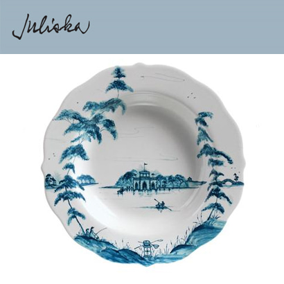 Juliska 컨트리 이스테이트 Country Estate Soup Bowl - Delft Blue (4pc) (지름 10 *높이 1.5) in (25*4cm) 관부가세 포함