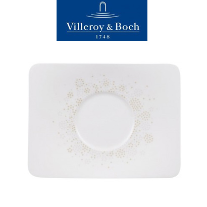 [해외][Villeroy&amp;Boch] 빌레로이앤보흐 Modern Grace Grey A/D Cup Saucer 5 1/2x4 1/4in (14*11cm) (2pcs)