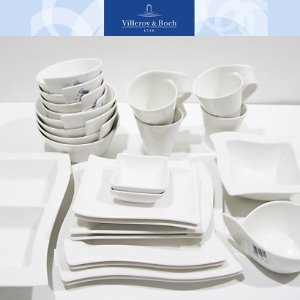 [해외][Villeroy&amp;Boch] 빌레로이앤보흐 뉴웨이브(New Wave) 한식/양식 겸용 홈세트 (4인용 26pcs) 국내최초 소개 무료배송/관세포함가