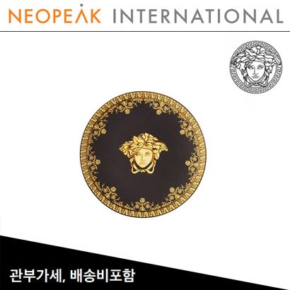 [해외] Versace 베르사체 I Love Baroque Nero Plate (D 4inch / 10.1cm)