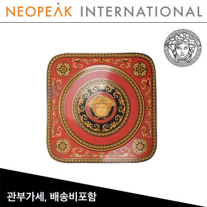 [해외] Versace 베르사체 Medusa Red Service Plate (13 inch / 33cm)